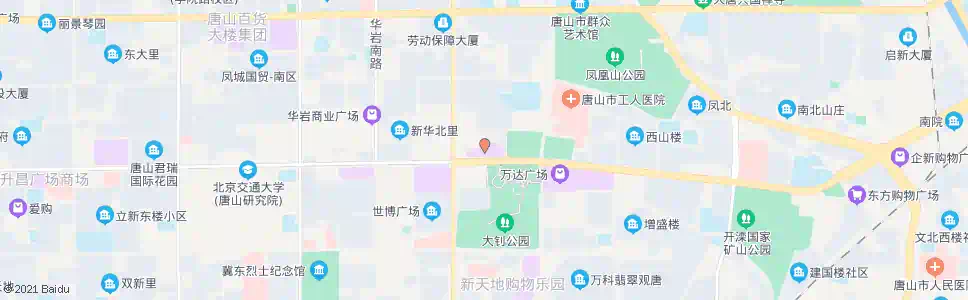 唐山百货大楼_公交站地图_唐山公交_妙搜公交查询2024