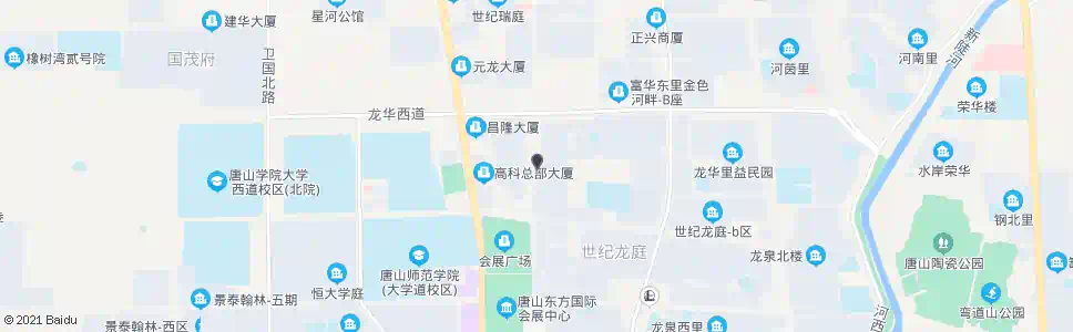 唐山秀梅脑中风医院_公交站地图_唐山公交_妙搜公交查询2024