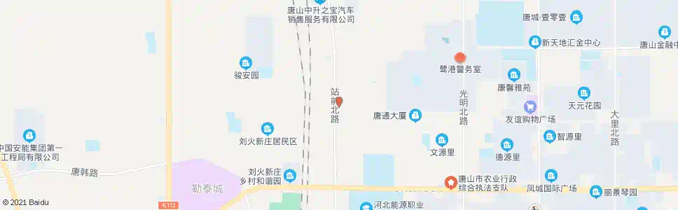 唐山兴源道西口_公交站地图_唐山公交_妙搜公交查询2024