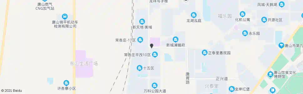 唐山站前路宜园道口_公交站地图_唐山公交_妙搜公交查询2024