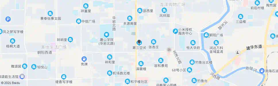 唐山第三空间综合体_公交站地图_唐山公交_妙搜公交查询2024