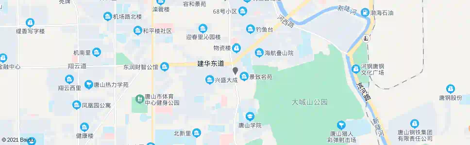 唐山钓鱼台_公交站地图_唐山公交_妙搜公交查询2024