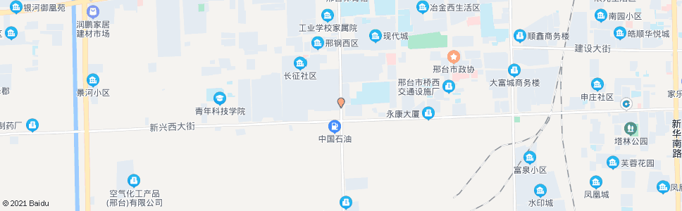 邢台新光大酒店_公交站地图_邢台公交_妙搜公交查询2024