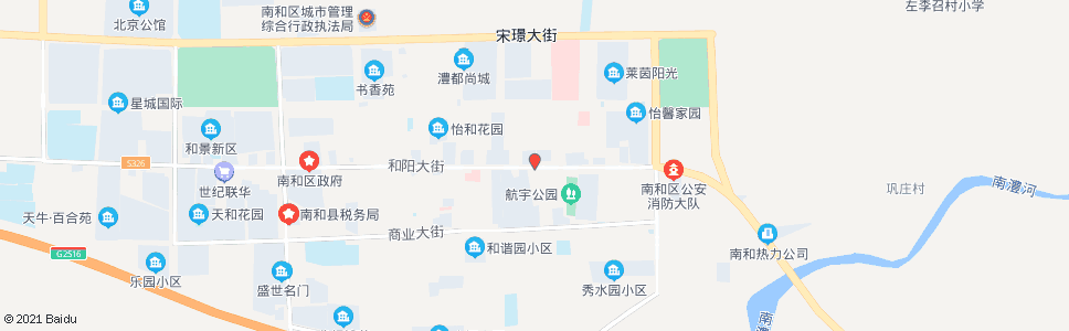 邢台航宇市场东站_公交站地图_邢台公交_妙搜公交查询2024