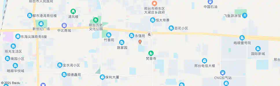 邢台桥东医院_公交站地图_邢台公交_妙搜公交查询2024