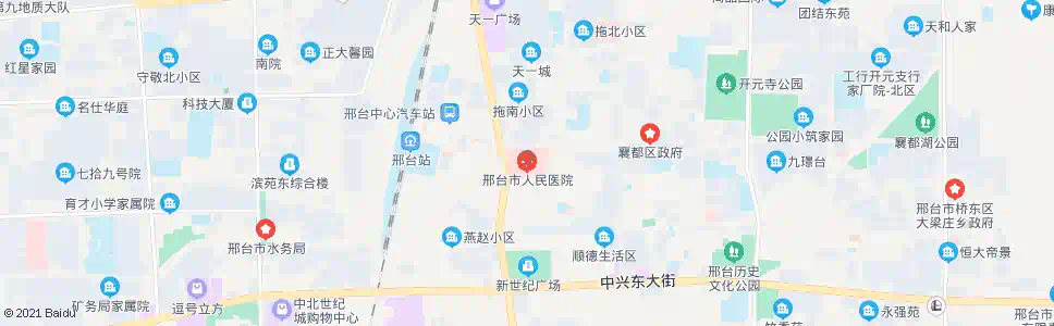 邢台市医院_公交站地图_邢台公交_妙搜公交查询2024