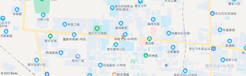 张家口皇城桥_公交站地图_张家口公交_妙搜公交查询2024