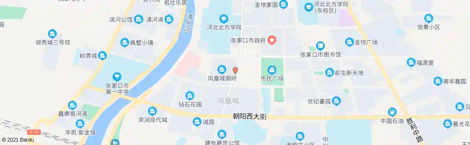 张家口老鸦庄北_公交站地图_张家口公交_妙搜公交查询2024