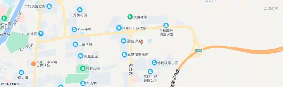 张家口口里东窑子西_公交站地图_张家口公交_妙搜公交查询2024