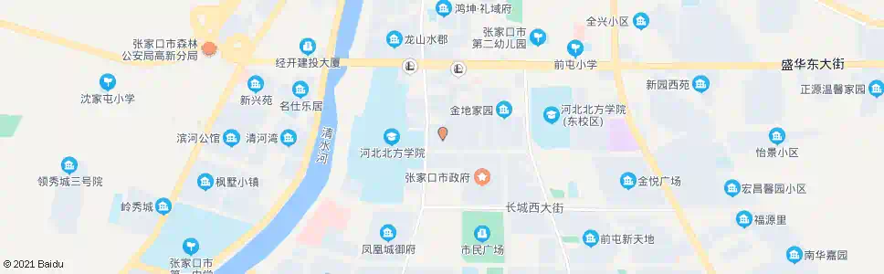 张家口泓金溢酒楼(伊梅园小区)_公交站地图_张家口公交_妙搜公交查询2024