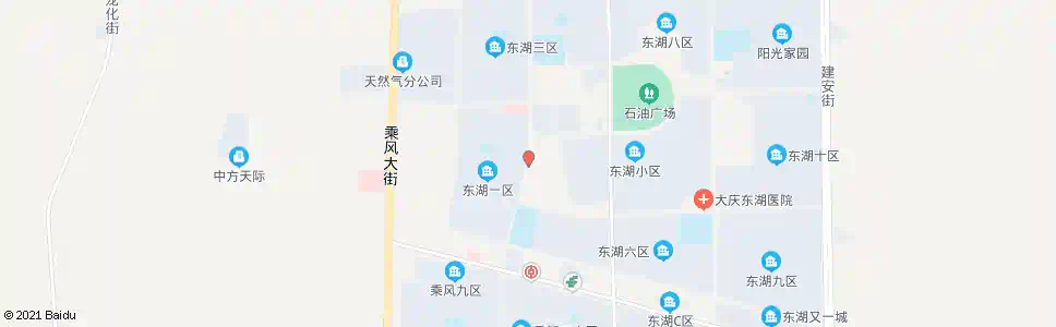 大庆东湖117号楼_公交站地图_大庆公交_妙搜公交查询2024