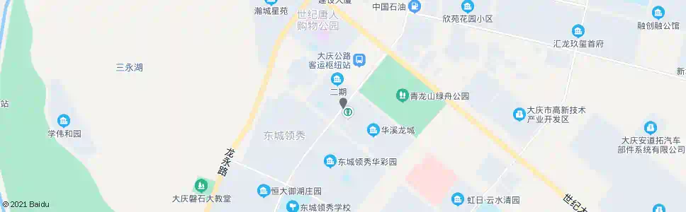 大庆华溪龙城_公交站地图_大庆公交_妙搜公交查询2024