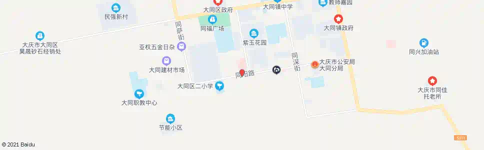 大庆六医院_公交站地图_大庆公交_妙搜公交查询2024