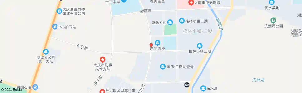 大庆唐宁杰座_公交站地图_大庆公交_妙搜公交查询2024