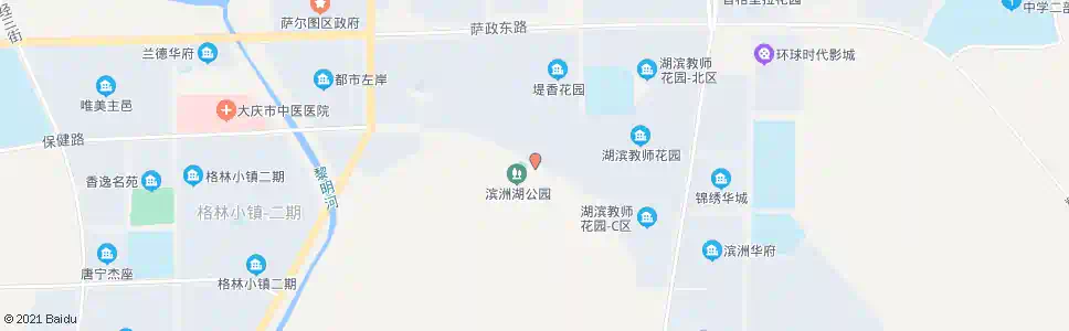 大庆湖滨E16号楼_公交站地图_大庆公交_妙搜公交查询2024