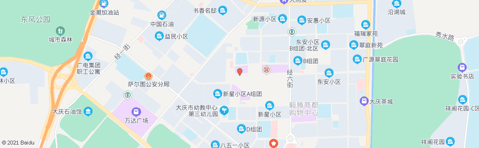 大庆新百大_公交站地图_大庆公交_妙搜公交查询2024