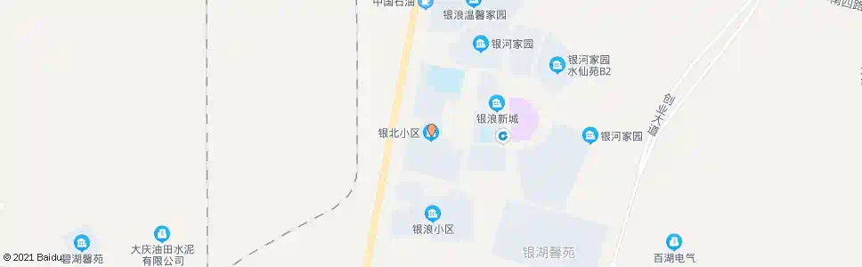 大庆银北小区_公交站地图_大庆公交_妙搜公交查询2024