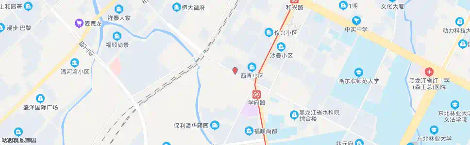 哈尔滨康宁小区_公交站地图_哈尔滨公交_妙搜公交查询2024