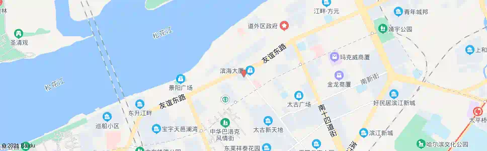 哈尔滨道外七道街_公交站地图_哈尔滨公交_妙搜公交查询2024