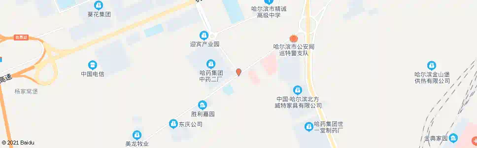 哈尔滨天平路(机场路口)_公交站地图_哈尔滨公交_妙搜公交查询2024