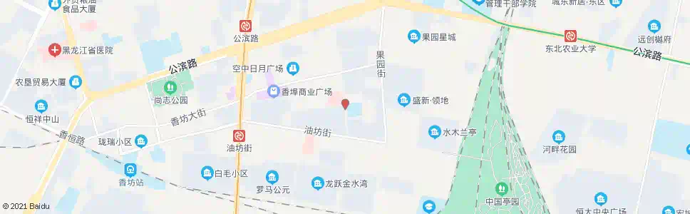 哈尔滨通天街_公交站地图_哈尔滨公交_妙搜公交查询2024