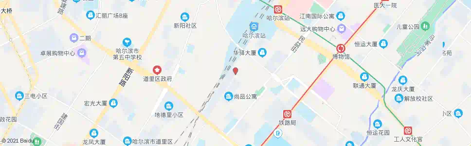 哈尔滨哈铁路局_公交站地图_哈尔滨公交_妙搜公交查询2024