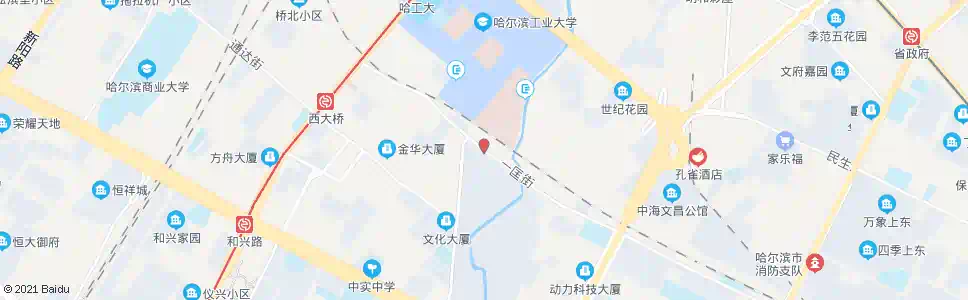 哈尔滨一筐街_公交站地图_哈尔滨公交_妙搜公交查询2024