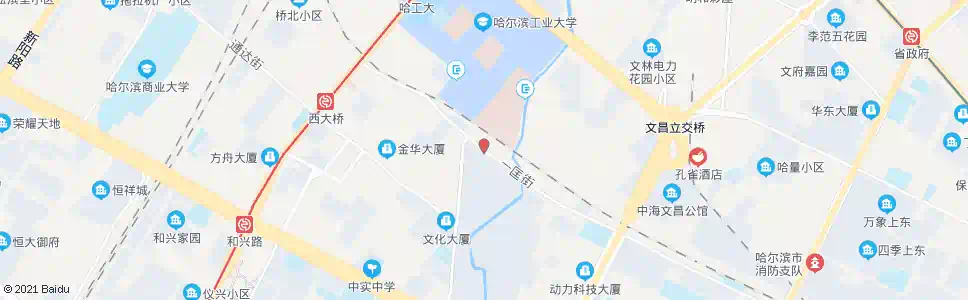 哈尔滨一匡街_公交站地图_哈尔滨公交_妙搜公交查询2024