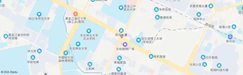 哈尔滨三大动力路_公交站地图_哈尔滨公交_妙搜公交查询2024