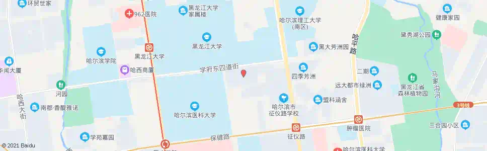 哈尔滨测绘路(长寿路)_公交站地图_哈尔滨公交_妙搜公交查询2024