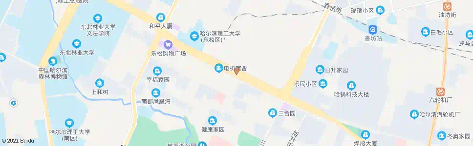 哈尔滨电机厂_公交站地图_哈尔滨公交_妙搜公交查询2024