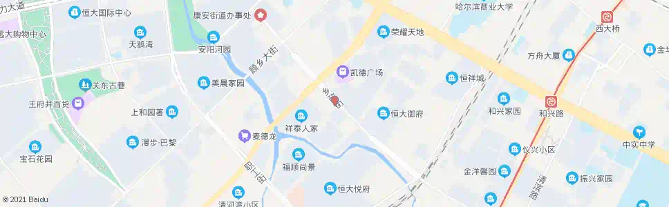 哈尔滨市十院(乡政街)_公交站地图_哈尔滨公交_妙搜公交查询2024