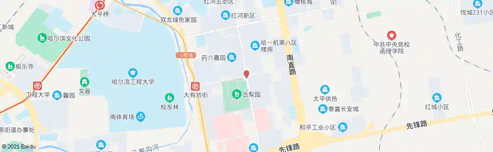 哈尔滨宏伟路_公交站地图_哈尔滨公交_妙搜公交查询2024