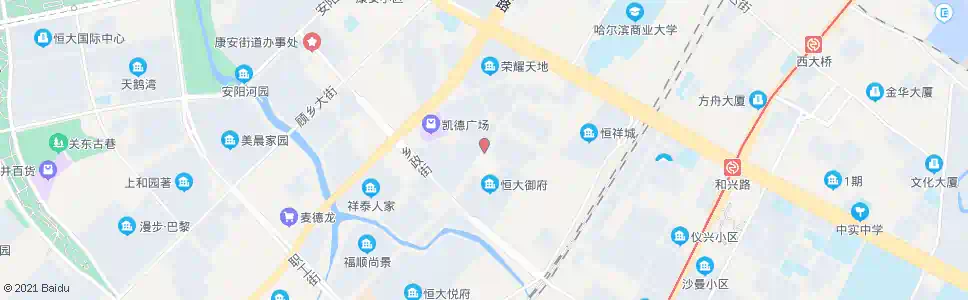 哈尔滨顾新街_公交站地图_哈尔滨公交_妙搜公交查询2024