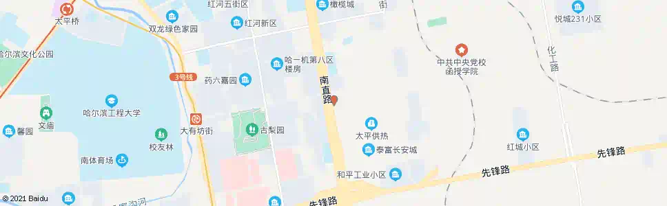 哈尔滨省药材公司_公交站地图_哈尔滨公交_妙搜公交查询2024