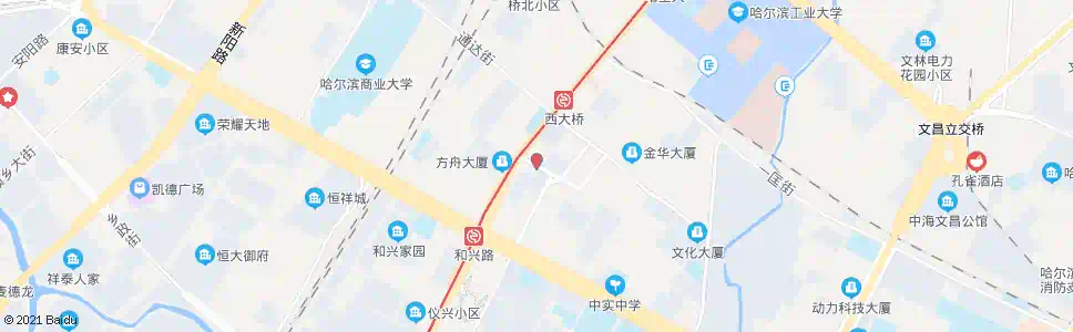 哈尔滨七政街_公交站地图_哈尔滨公交_妙搜公交查询2024