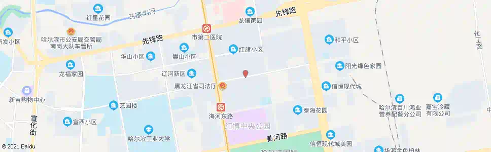 哈尔滨淮河路_公交站地图_哈尔滨公交_妙搜公交查询2024