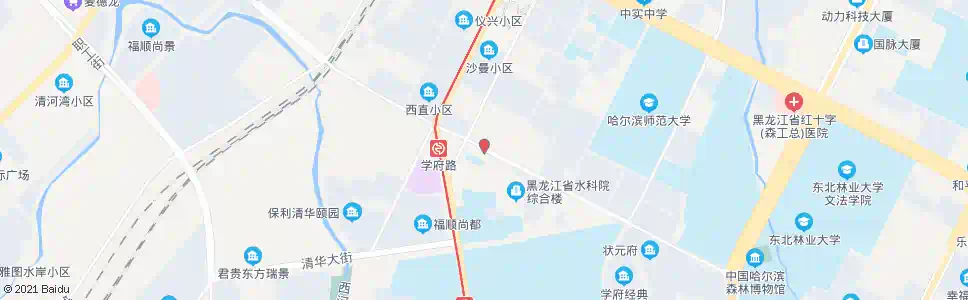 哈尔滨清滨路_公交站地图_哈尔滨公交_妙搜公交查询2024