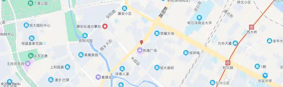 哈尔滨现代骨伤科医院_公交站地图_哈尔滨公交_妙搜公交查询2024