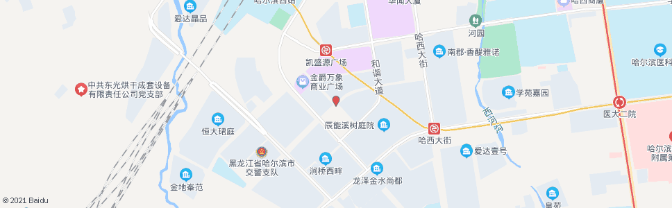 哈尔滨南兴街(西宁南路路口)_公交站地图_哈尔滨公交_妙搜公交查询2024