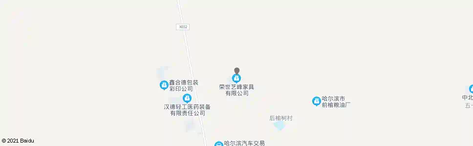 哈尔滨新榆北二路_公交站地图_哈尔滨公交_妙搜公交查询2024