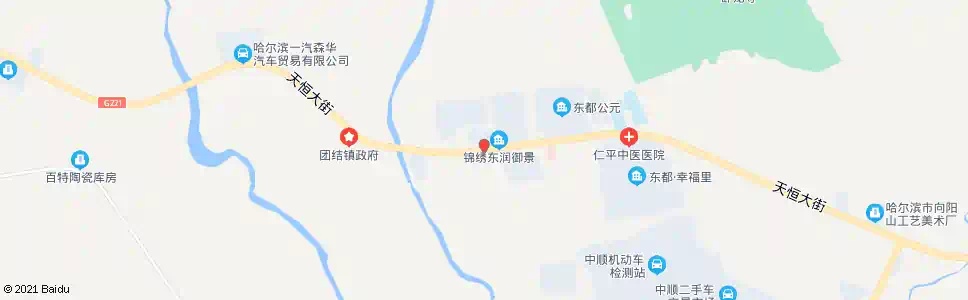 哈尔滨东风监狱_公交站地图_哈尔滨公交_妙搜公交查询2024