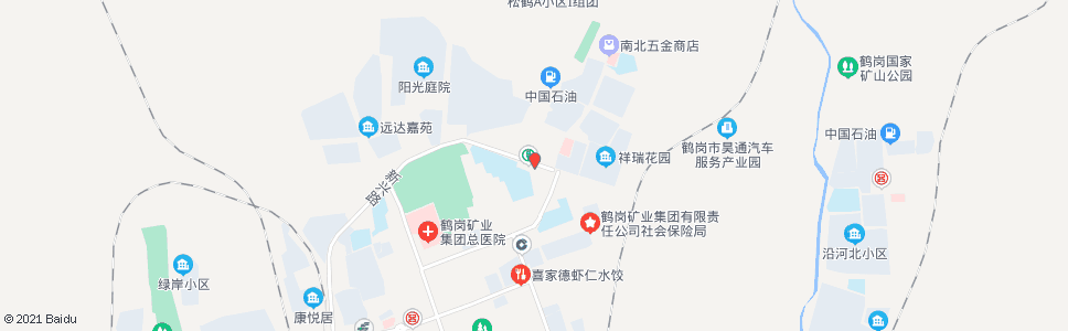 鹤岗肛肠医院_公交站地图_鹤岗公交_妙搜公交查询2024