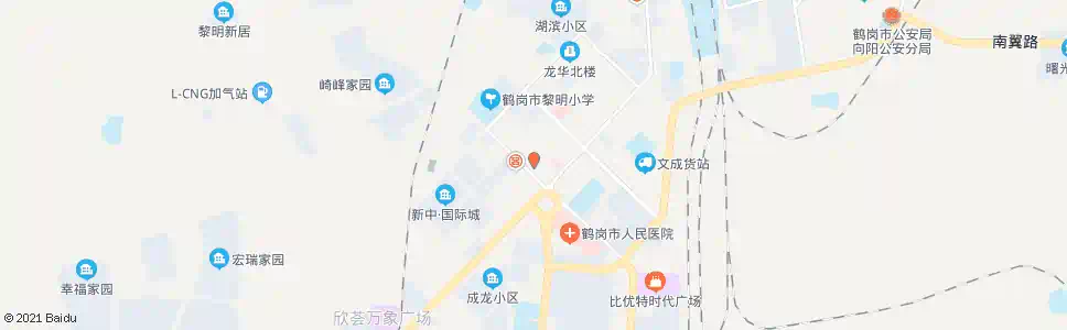 鹤岗新街基_公交站地图_鹤岗公交_妙搜公交查询2024