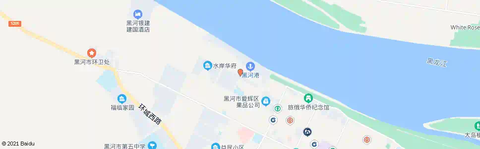 黑河益民一区_公交站地图_黑河公交_妙搜公交查询2024