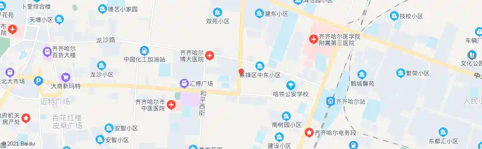 齐齐哈尔联通公司_公交站地图_齐齐哈尔公交_妙搜公交查询2024