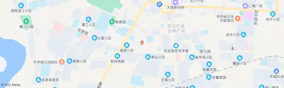 齐齐哈尔二厂文化宫_公交站地图_齐齐哈尔公交_妙搜公交查询2024