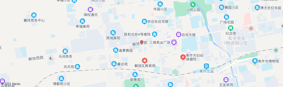焦作果园路口_公交站地图_焦作公交_妙搜公交查询2024