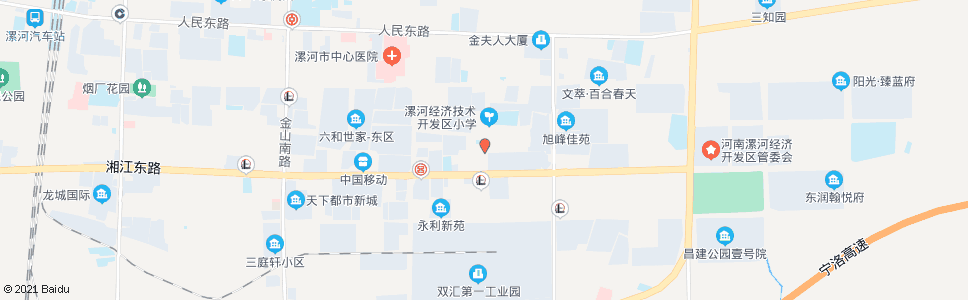 漯河九中_公交站地图_漯河公交_妙搜公交查询2024
