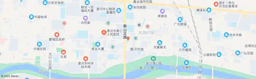 漯河泰山路口_公交站地图_漯河公交_妙搜公交查询2024